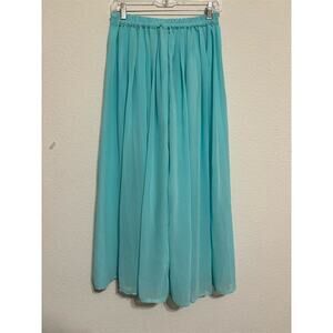 Chiffon Jade Pants Skirt Halloween Costume Skirt Festival‎ Concert Belly Dance